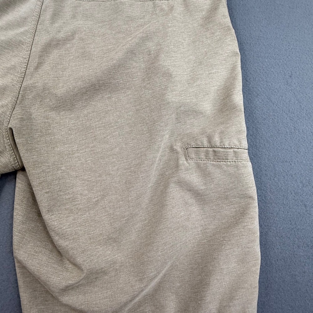 Linksoul Shorts Mens 32 Tan Boardwalker Hybrid Golf Walk Shorts Stretch - Picture 7 of 12